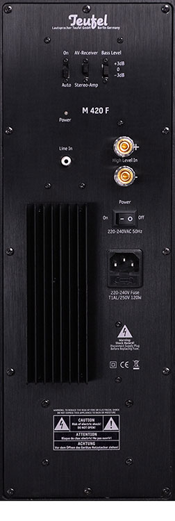 Teufel M 420 F Rückseite