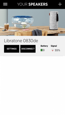 Libratone App Übersicht