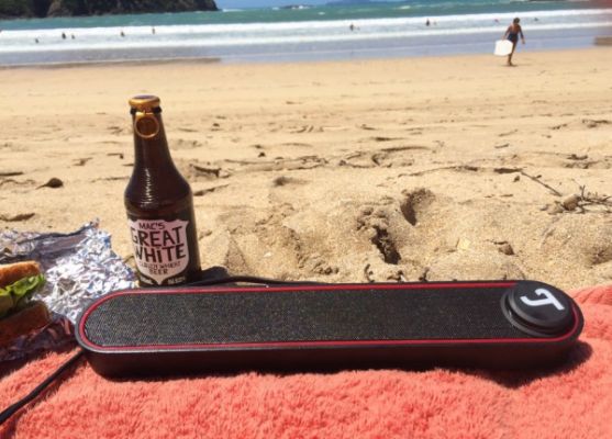 Teufel BT Bamster: unterwegs am Strand