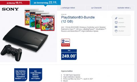 PS3 Bundle Aldi Nord (www.aldi-nord.de)