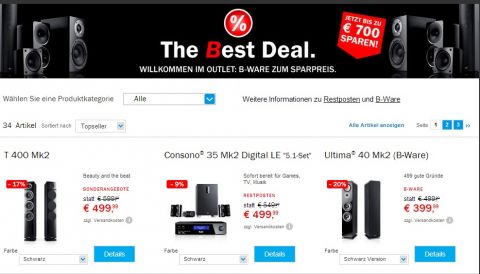 Teufel Deals (www.teufel.de)